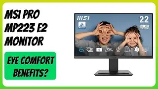 REVIEW (2025): MSI PRO MP223 E2 Monitor. Features.