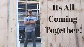 24 x 40 Pole Barn Build | Adding the Walls