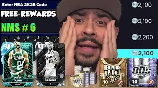 We Used the Locker Codes and Got ALL the Free Diamonds! MT for Opals! NBA 2K25 No Money Spent #6