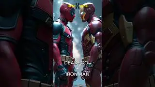 DEADPOOL + OTHER SUPERHEROES - THE IMAGINARY SUPERHERO HYBRIDS - HYBR VERSE #hybrid #deadpool