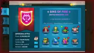 - = RISE OF KINGDOM = - SF59 VS AT28 - = ARK OF OSIRIS = -