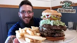 City Limit's Triple Bypass Burger Challenge