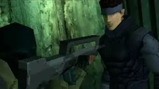 Metal Gear Solid (PSX) Snake And Meryl First Meeting HD 720p