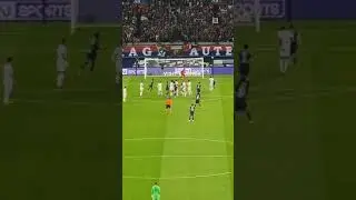 MESSI hits cross bar😞 psg #shorts