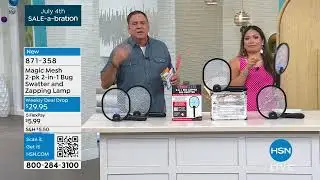 Magic Mesh 2in1 Bug Swatter and Zapping Lamp  2pack