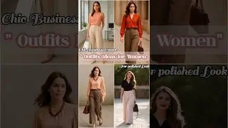 Polished Office Look Ideas: Chic Casual Outfits for Girls and Women
