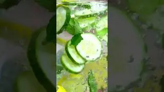 CLEAR SKIN, NO ACNE, GLOW detox drink #shorts #shortvideo #viral #loop