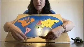 Montessori | Animals Around the World | Continents | Preschool | Activity