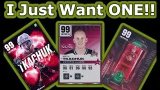 Opening Packs to try and get the 99 Overall Tkachuk's NHL 24 Hut