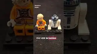 Luke Skywalker's big decision #legostarwars #jedi