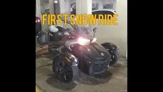 Can-am  Spyder snow ride