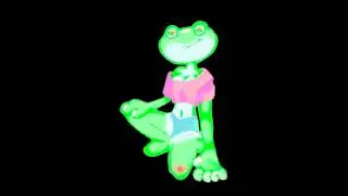 Frog girl! #drawing  #procreate  #frog  #timelapse  #furry
