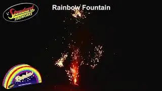 Rainbow Fountain - Standard Fireworks