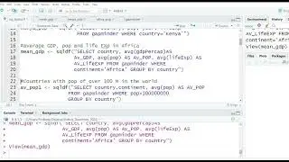 Sequential query language tutorial | SQL  in R