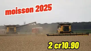 Une semaine de folie &agrave; la moisson 2025 avec la sarl taxil (2 cr10.90)🤯🌾💨