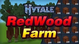 Get Tons of Logs with This Redwood Farm - Hytale