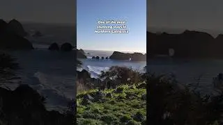 A perfect coastal getaway in Northern California! #shorts #californiatravel #californiacoast