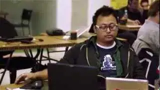 BBS team interview in GameFounders HQ