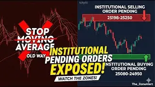 Why Indicators Fail?❌ The Secret of Nifty50 Pending Order Zones💹