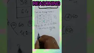 reasoning #shorts#shortmaths #competitiveexams #tricksandsolutions #ssccgl #trending #mathstricks