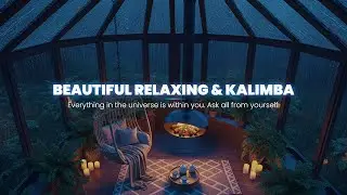 Relaxing Sleep Kalimba Music with Rain Sounds – Fall Asleep Instantly, Deep Sleep, Stress Relie