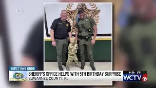 Something Good: Suwannee County Sheriff's Office helps with birthday surprise