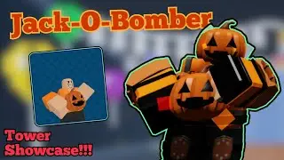 Jack O Bomber Showcase!!! | FNAF: Tower Defense! | Roblox