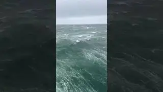 Extreme Rough Sea Conditions Caught on Camera 🌊😱 #shorts #highwind #roughsea #ocean #sea #weather