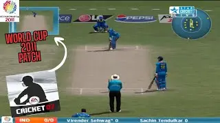 Playing EA CRICKET 2007 with Patches ||Ft: ICC WORLD CUP 2011