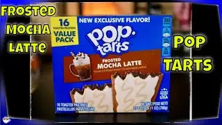 Pop Tarts Frosted Mocha Latte