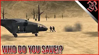 Who Do You SAVE!? Multiple outcomes possible in this mission! | VTOL VR