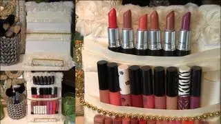 DIY Cute Makeup/Lipstick Holder Display