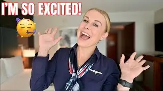 LAST TRIP As A Commuter! Flight Attendant Life
