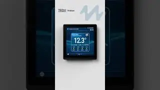 Panel multifunkcyjny CP-04m #techsterowniki  #sinum #inteligentnydom #systemsinum #smarthome