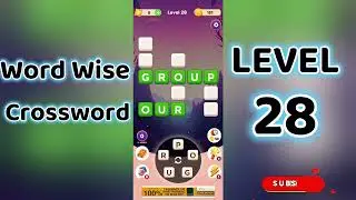 Word Wise Crossword Level 28 🧩 | Smart Crossword Puzzle Walkthrough | Go Answer