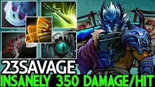 23SAVAGE [Juggernaut] This is Full Power Build 350 Damage/Hit 7.22 Dota 2