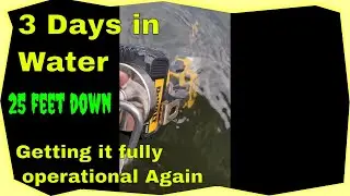 Restoring A Waterlogged DeWalt Power Tool - 3 Days Submerged In The Lake! #dewalt #lake #powertools