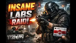My first solo labs raid this Tarkov wipe was crazy! (I shouldn't have lived)