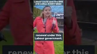 How the Government could save the NHS &pound;10 MILLION A WEEK. #labourconference24