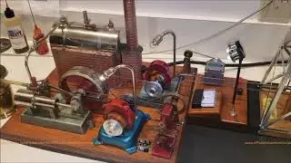 Jensen Steam Engine #20 G Power Plant Modified    Lot #180 at Recent Auction   A Fun Set Up