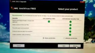 How to avoid installing AVG Internet Security Trial when upgrading AntiVirus Free