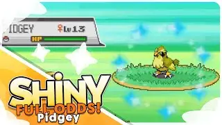 [Live] Shiny Pidgey in 1,550 Random Encounters in Soul Silver!