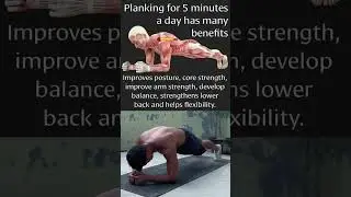 Did you know !! Benefits of plank #plank #workout #fullbodyworkout #homeworkout