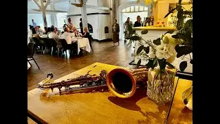 bruiloft met live muziek saxofonist Robert Lamme bij het Kurhaus Scheveningen