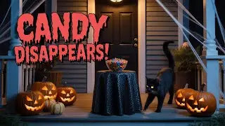 😹 Funny Shock! CCTV Camera Caught Animals Get Scared by Halloween Decorations 🎃🐶