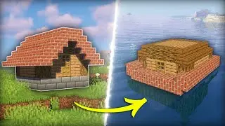 I made a Swimming Minecraft House...