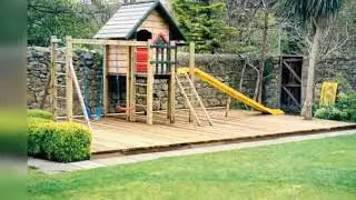 Landscaping ideas for children's play area Unique backyard play