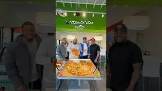 Пробую самую большую пиццу в Лас-Вегасе 😳