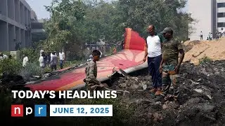 Air India Flight Crashes With More Than 240 Aboard | NPR News Now