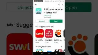 Router Setup page / Play store app#configuraci&oacute;n